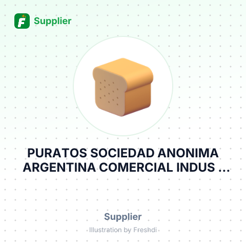 PURATOS SOCIEDAD ANONIMA ARGENTINA COMERCIAL INDUS – summary card, no photo uploaded yet