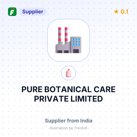 PURE BOTANICAL CARE PRIVATE LIMITED – summary card, no photo uploaded yet