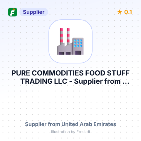 PURE COMMODITIES FOOD STUFF TRADING LLC – summary card, no photo uploaded yet