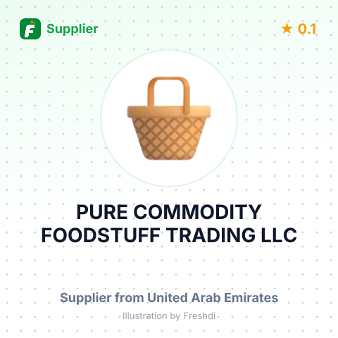 PURE COMMODITY FOODSTUFF TRADING LLC – summary card, no photo uploaded yet