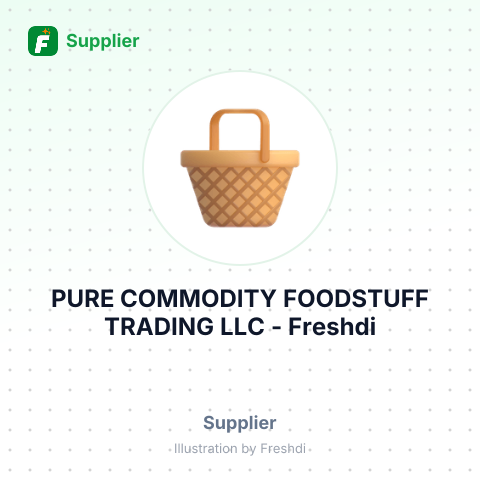 PURE COMMODITY FOODSTUFF TRADING LLC – summary card, no photo uploaded yet