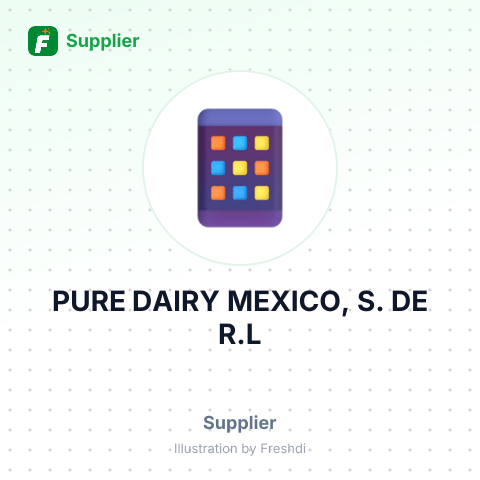 PURE DAIRY MEXICO, S. DE R.L – summary card, no photo uploaded yet