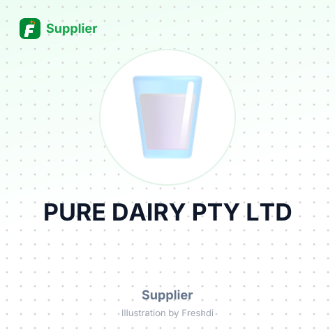 PURE DAIRY PTY LTD – summary card, no photo uploaded yet