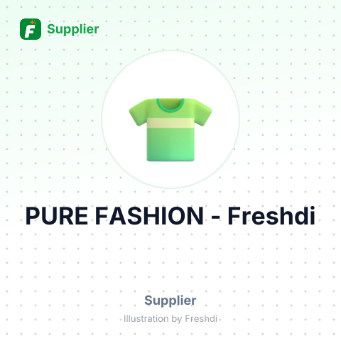 PURE FASHION – summary card, no photo uploaded yet