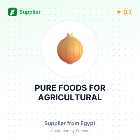 PURE FOODS FOR AGRICULTURAL – summary card, no photo uploaded yet