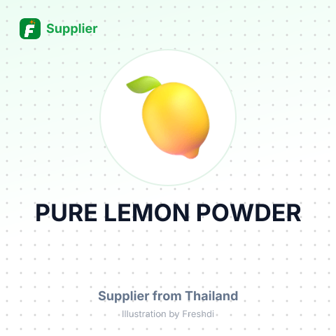PURE LEMON POWDER – summary card, no photo uploaded yet