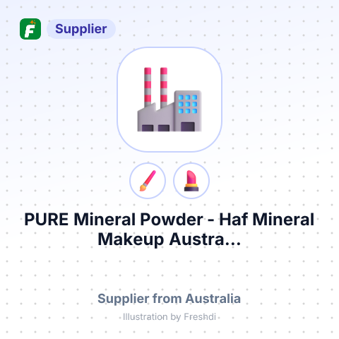 PURE Mineral Powder - Haf Mineral Makeup Austra... – summary card, no photo uploaded yet