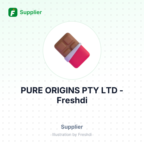 PURE ORIGINS PTY LTD – summary card, no photo uploaded yet