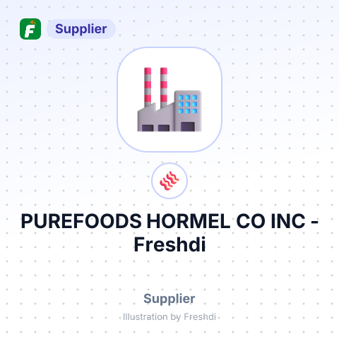 PUREFOODS HORMEL CO INC – summary card, no photo uploaded yet