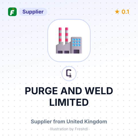 PURGE AND WELD LIMITED – summary card, no photo uploaded yet