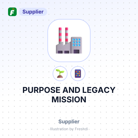 PURPOSE AND LEGACY MISSION – summary card, no photo uploaded yet