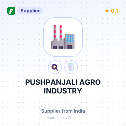 PUSHPANJALI AGRO INDUSTRY – summary card, no photo uploaded yet