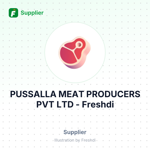 PUSSALLA MEAT PRODUCERS PVT LTD – summary card, no photo uploaded yet