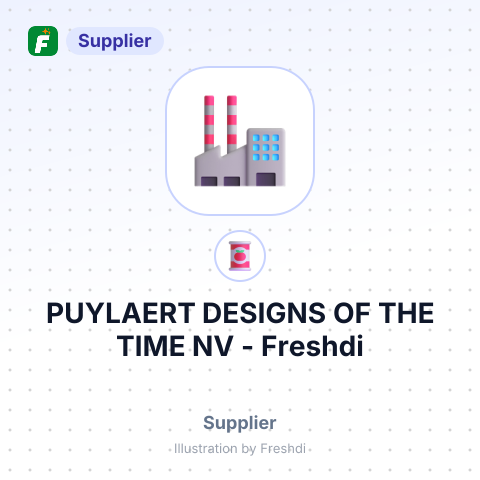 PUYLAERT DESIGNS OF THE TIME NV – summary card, no photo uploaded yet