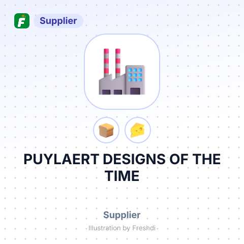 PUYLAERT DESIGNS OF THE TIME – summary card, no photo uploaded yet