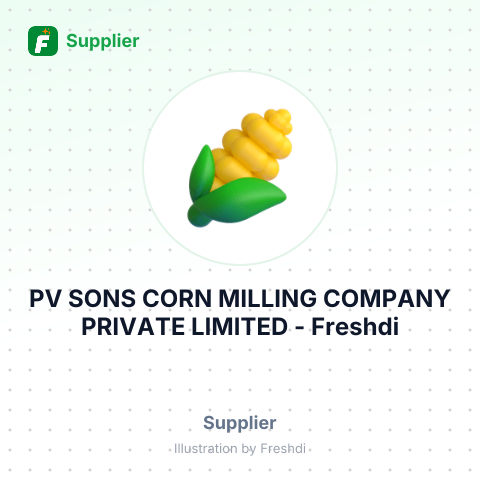 PV SONS CORN MILLING COMPANY PRIVATE LIMITED – summary card, no photo uploaded yet
