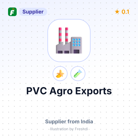 PVC Agro Exports  – summary card, no photo uploaded yet