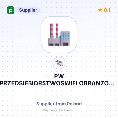 PW PRZEDSIEBIORSTWOSWIELOBRANZOWE PIEKARNIA FRANCUSKA SP. Z O. O. – summary card, no photo uploaded yet