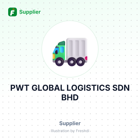 PWT GLOBAL LOGISTICS SDN BHD – summary card, no photo uploaded yet