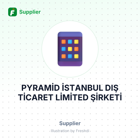 PYRAMİD İSTANBUL DIŞ TİCARET LİMİTED ŞİRKETİ – summary card, no photo uploaded yet