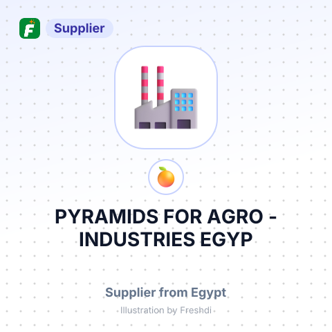 PYRAMIDS FOR AGRO -INDUSTRIES, EGYP – summary card, no photo uploaded yet
