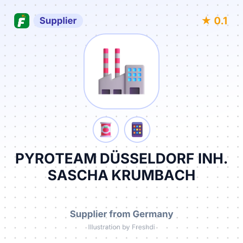 PYROTEAM DÜSSELDORF INH. SASCHA KRUMBACH – summary card, no photo uploaded yet