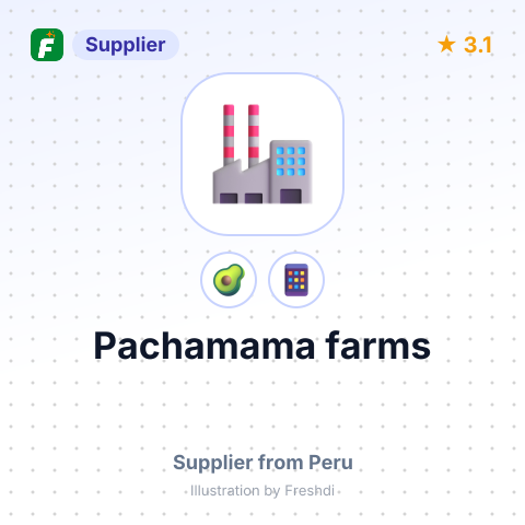 Pachamama farms – summary card, no photo uploaded yet