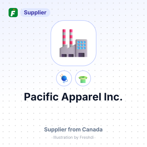 Pacific Apparel Inc. – summary card, no photo uploaded yet