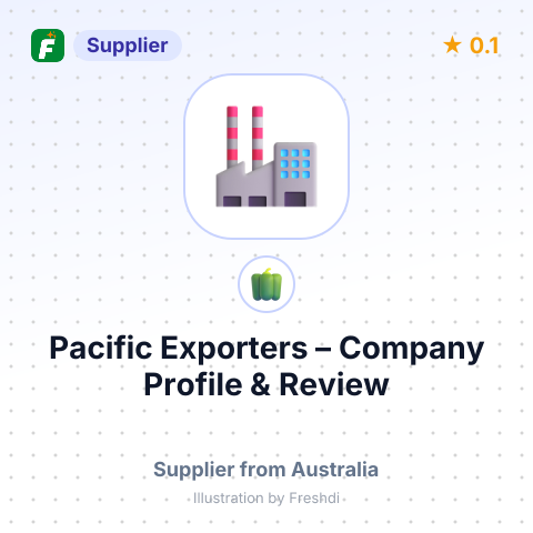 Pacific Exporters – summary card, no photo uploaded yet