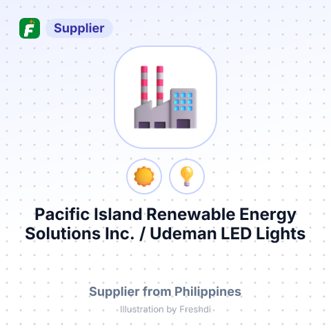 Pacific Island Renewable Energy Solutions Inc. / Udeman LED Lights – summary card, no photo uploaded yet