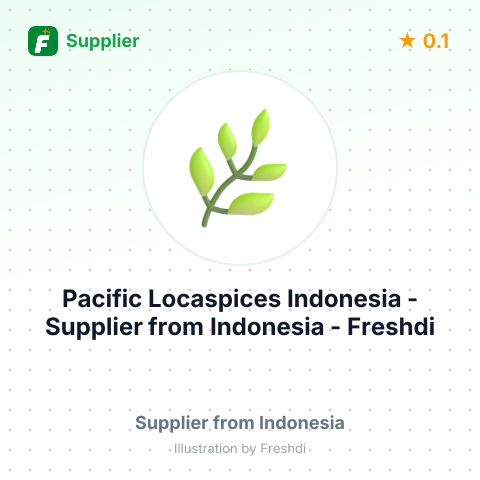 Pacific Locaspices Indonesia  – summary card, no photo uploaded yet