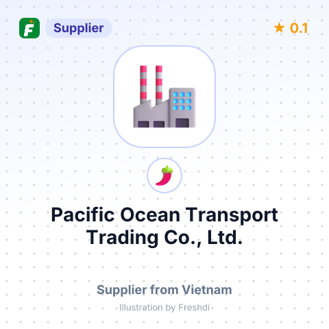 Pacific Ocean Transport Trading Co., Ltd.  – summary card, no photo uploaded yet