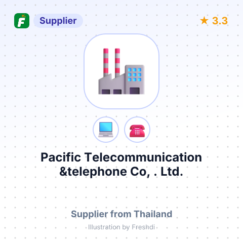 Pacific Telecommunication &telephone Co, . Ltd. – summary card, no photo uploaded yet