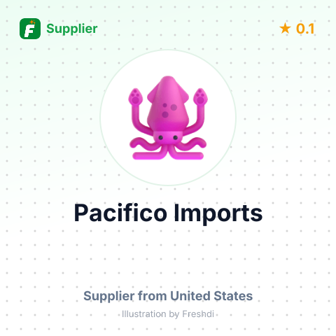 Pacifico Imports – summary card, no photo uploaded yet