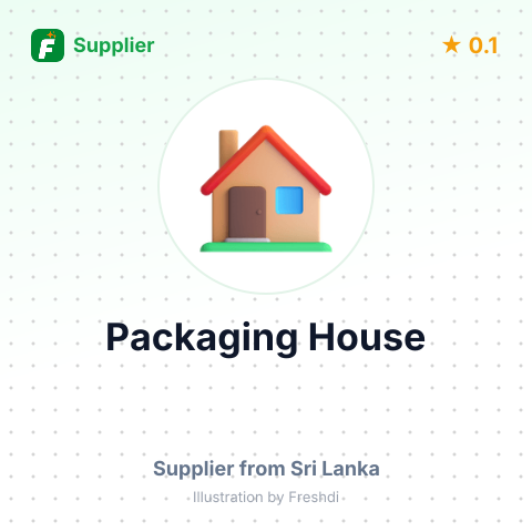 Packaging House  – summary card, no photo uploaded yet