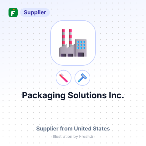 Packaging Solutions Inc. – summary card, no photo uploaded yet
