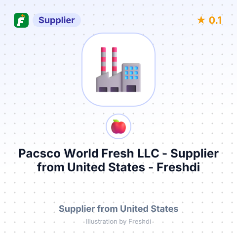 Pacsco World Fresh LLC  – summary card, no photo uploaded yet
