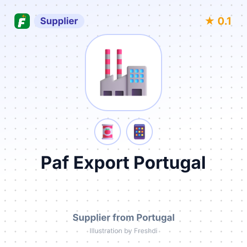 Paf Export Portugal  – summary card, no photo uploaded yet