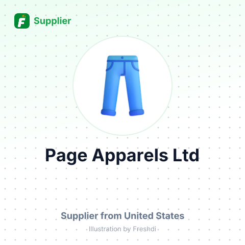 Page Apparels Ltd – summary card, no photo uploaded yet