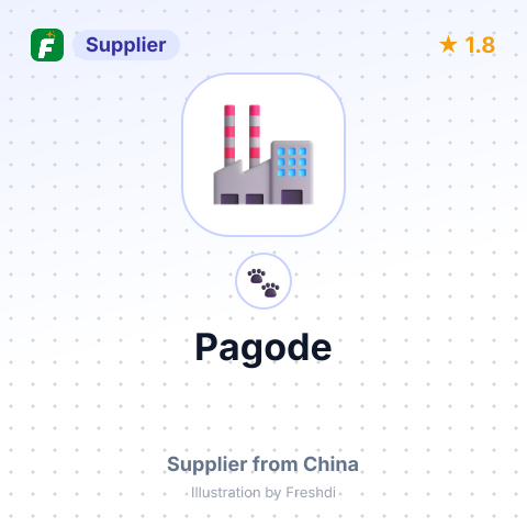 Pagode – summary card, no photo uploaded yet