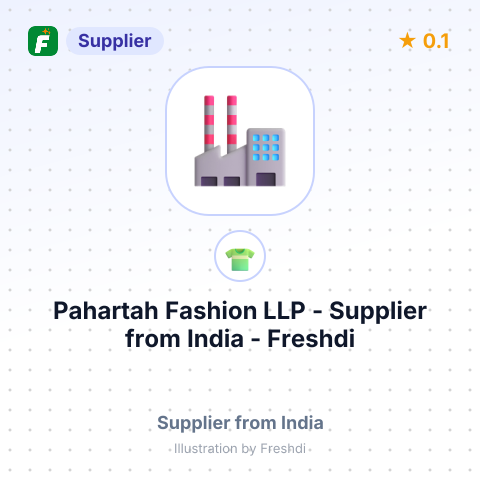 Pahartah Fashion LLP  – summary card, no photo uploaded yet