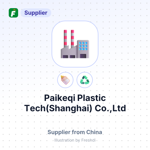 Paikeqi Plastic Tech(Shanghai) Co.,Ltd – summary card, no photo uploaded yet