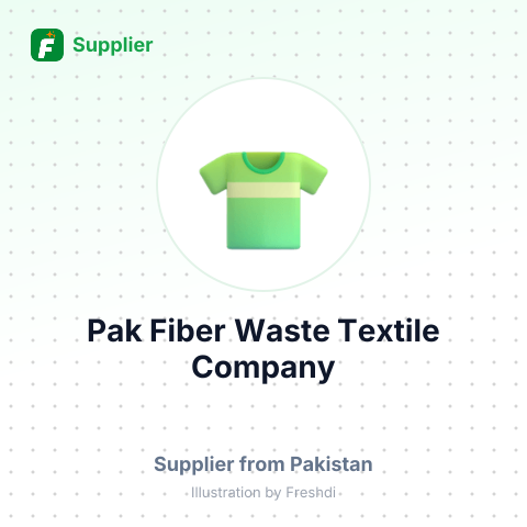 Pak Fiber Waste Textile Company – summary card, no photo uploaded yet