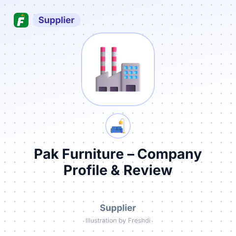 Pak Furniture – summary card, no photo uploaded yet