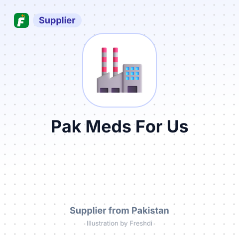 Pak Meds For Us – summary card, no photo uploaded yet