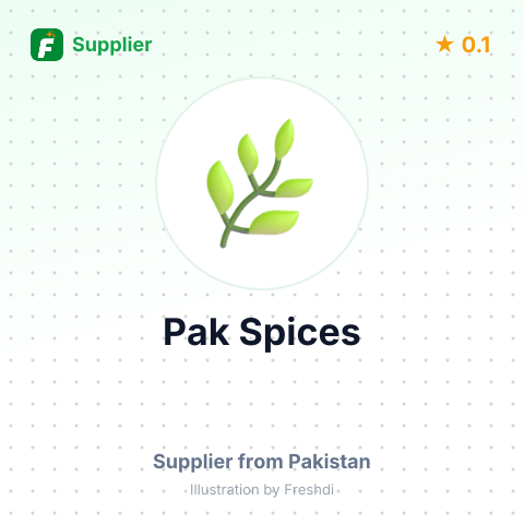 Pak Spices  – summary card, no photo uploaded yet