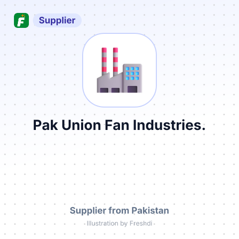 Pak Union Fan Industries. – summary card, no photo uploaded yet