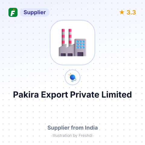 Pakira Export Private Limited – summary card, no photo uploaded yet