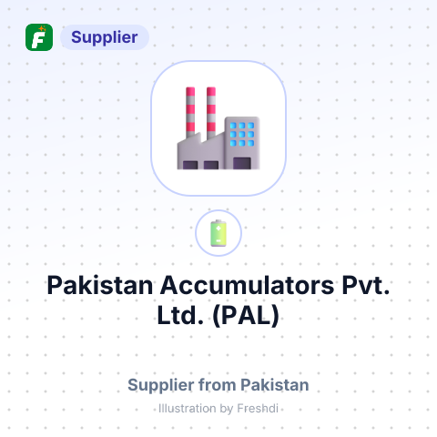 Pakistan Accumulators Pvt. Ltd. (PAL) – summary card, no photo uploaded yet