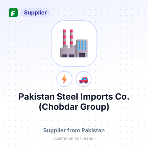 Pakistan Steel Imports Co. (Chobdar Group) – summary card, no photo uploaded yet
